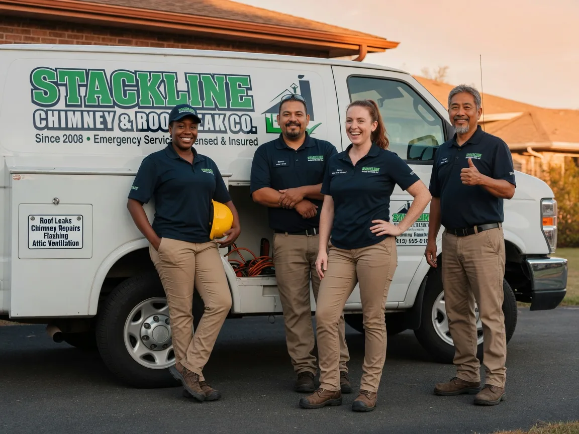 Chimney flashing repair company in Curtis, WA